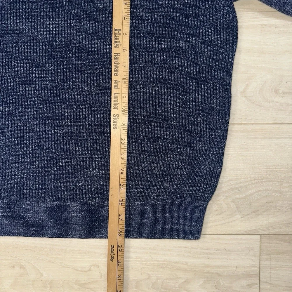NWT American Eagle Men's Knit Crewneck Sweater Mens XL Blue Speckled Casual Soft